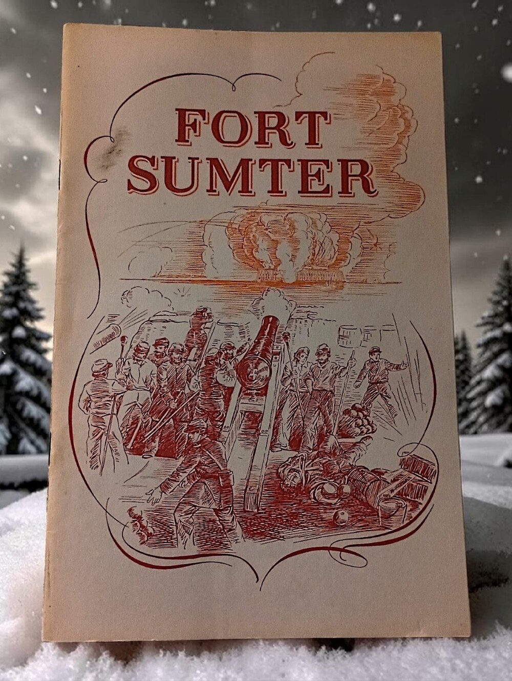 Fort Sumter National Park‎ Serviced Historical Handbook No 12 Booklet Vtg 1962